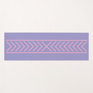 Lichte Paarse & Rode Yoga Mat