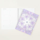 Lichte paarse sneeuwvlok & Glinsterend Hart Planner (Display)