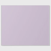 Lichte Paarse Solid Color Wrapping Paper Roll Cadeaupapier (Vlak)