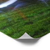 Lichte paden Print, waarde Poster papier (mat) (Hoek)