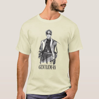 lichte papegaai met herenontwerp t-shirt