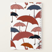 Lichte paraplu spiraal notitieboek | najaarsjourna (Achterkant)