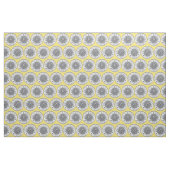 Lichte passie Floral Medallion Illuminating & Grey Stof (Yard (91,4 cm))