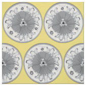 Lichte passie Floral Medallion Illuminating & Grey Stof (Swatch)