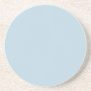 Lichte pasta blauw één vaste kleurenparen aan S4 Zandsteen Onderzetter
