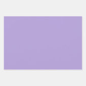 Lichte pasta Paarse vaste kleur Inpakpapier Vel (Voorkant 3)