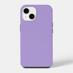 Lichte pasta Paarse vaste kleur iPhone 14 Hoesje