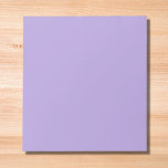 Lichte pasta Paarse vaste kleur Notitieblok<br><div class="desc">Lichte pasta Paarse vaste kleur</div>