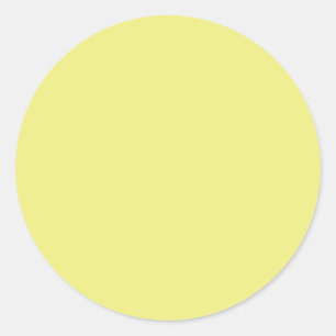 Lichte pasteelgeel ronddraaimolen ronde sticker