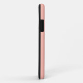 Lichte Perzik Kleur Alleen Niets Dan Kleur Ontwerp Case-Mate iPhone Case (Achterkant/rechts)