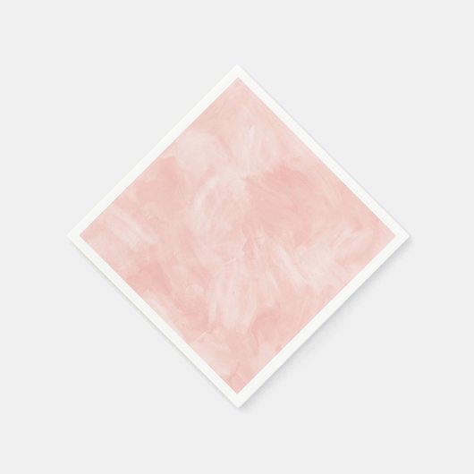 Lichte perzik retro Waterverf textuur Servetten (Hoek)
