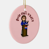 Lichte politicus keramisch ornament (Rechts)