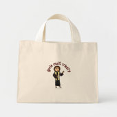 Lichte predikant mini tote bag (Voorkant)
