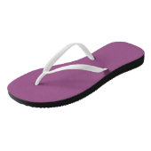 Lichte pruim teenslippers (Schuin)