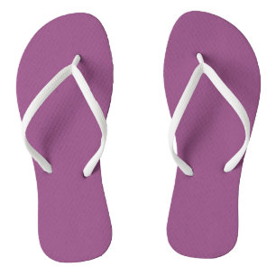 Lichte pruim teenslippers