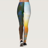Lichte Puddles Leggings (Achterkant)