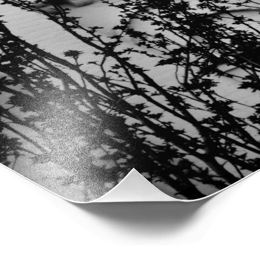 "Lichte rand" Foto Afdruk (Hoek)