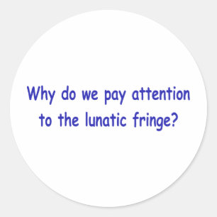 Lichte rand ronde sticker