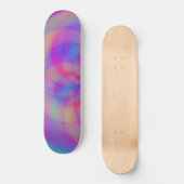 Lichte regenboog persoonlijk skateboard (Voorkant)