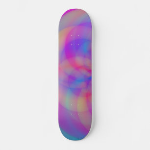 Lichte regenboog persoonlijk skateboard