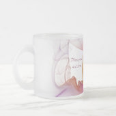 Lichte roker matglas koffiemok (Links)