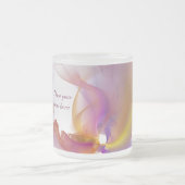 Lichte roker matglas koffiemok (Center)