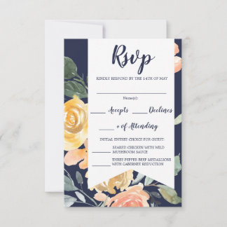 Lichte Romantiek RSVP Kaartje