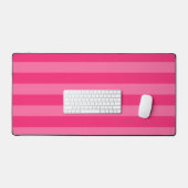 Lichte roze en hete roze strepen bureaumat (Keyboard & Muis)