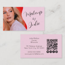 Lichte Roze QR-code, sociaal icoon en fotogrime