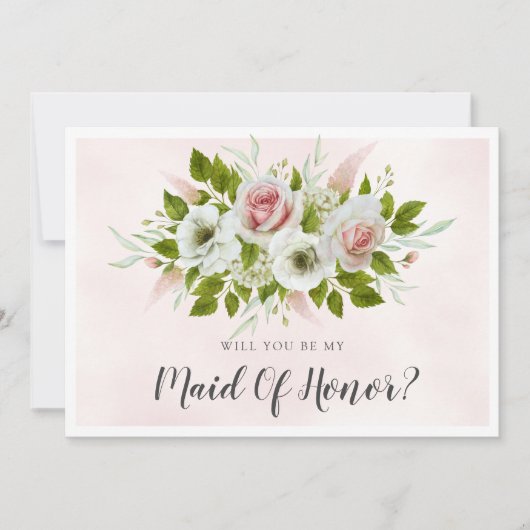 Lichte roze Rozen zullen je zijn als mijn vriend v (Voorkant)