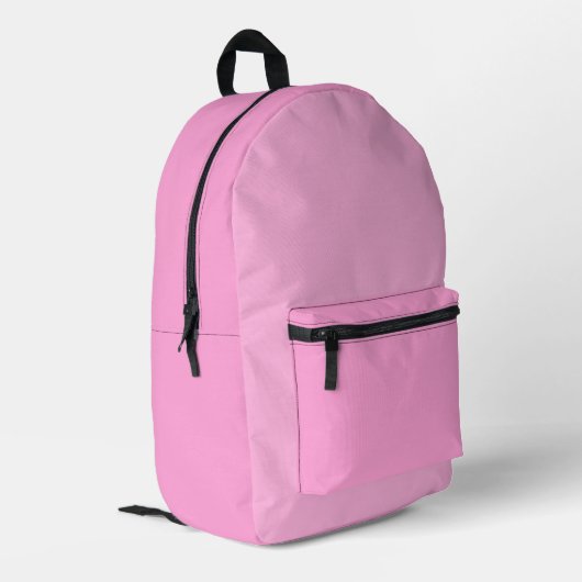 Lichte Roze Rugzak  (Achterkant Hoek Links)