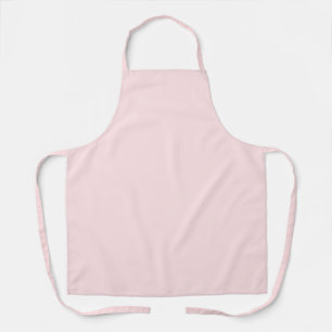 Lichte roze schort