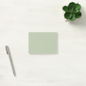 Lichte saliegroene effen kleur post-it® notes (Kantoor)