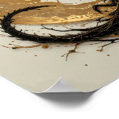 Lichte schaduw van Dragon Moon Poster (Hoek)