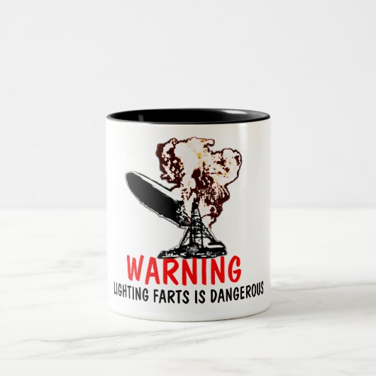 Lichte schilderijen tweekleurige koffiemok (Center)