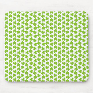 Lichte Shamrocks Wit Muismat
