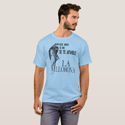 Lichte Shirt La Llorona (Voorkant volledig)