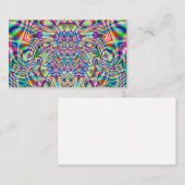 Lichte Show voor kosmische zestigheden Visitekaartje (Voorkant / Achterkant)