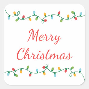 Lichte sterke Sticker #HolidayZ