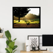 Lichte stralen 2 poster (Thuiskantoor)