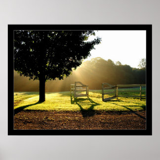 Lichte stralen 2 poster