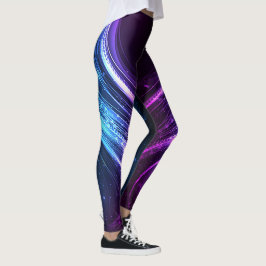 Lichte strepen design leggings