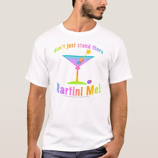 Lichte T-shirts - MARTINI ME! (Voorkant)