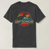 Lichte technicus Dinosaur T-shirt (Design voorkant)