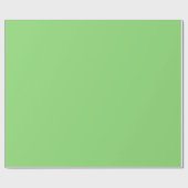 Lichte tint van lentegroen kleuraccent cadeaupapier (Vlak)