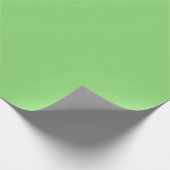 Lichte tint van lentegroen kleuraccent cadeaupapier (Hoek)