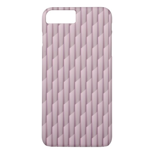 Lichte tinten van Paarse geometrische Abstracte st Case-Mate iPhone Case (Achterkant)