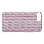 Lichte tinten van Paarse geometrische Abstracte st Case-Mate iPhone Case (Achterkant (Horizontaal))
