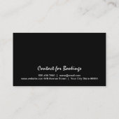 Lichte treinen visitekaartje (Achterkant)