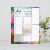 Lichte tuin dagelijkse planner (Staand voorkant)